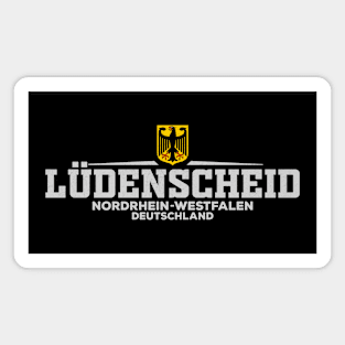 Ludenscheid Nordrhein Westfalenn Deutschland/Germany Magnet